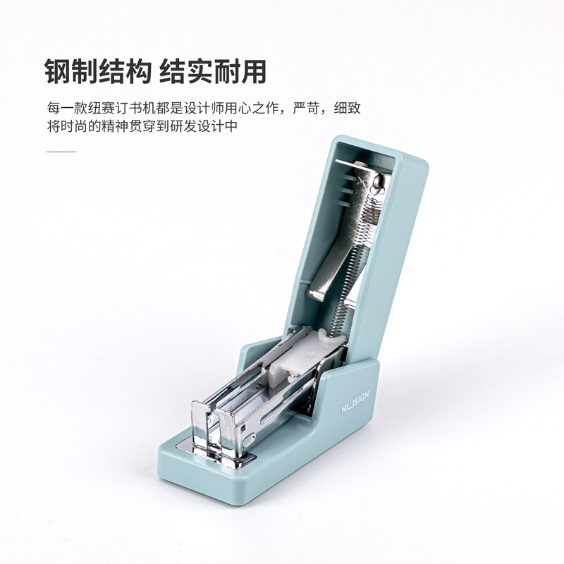 Deli Nusign Mini Stapler With 640 Staples 24/6 26/6 Korean Stapler for Stationery Office Accessories School Supplies