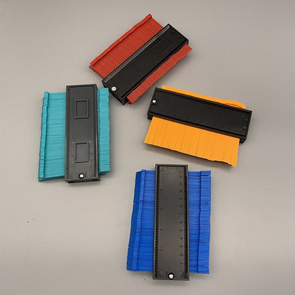 Contour Gauge Profile Tool irregular profile gauge radian ruler profile Radian ruler Shaper Copy ruler