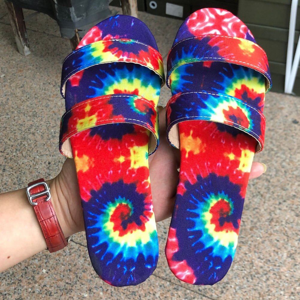 Karinluna stor storlek 43 slip on mix färg skor kvinna tofflor kvinnliga bekväma ins tofflor kvinnor