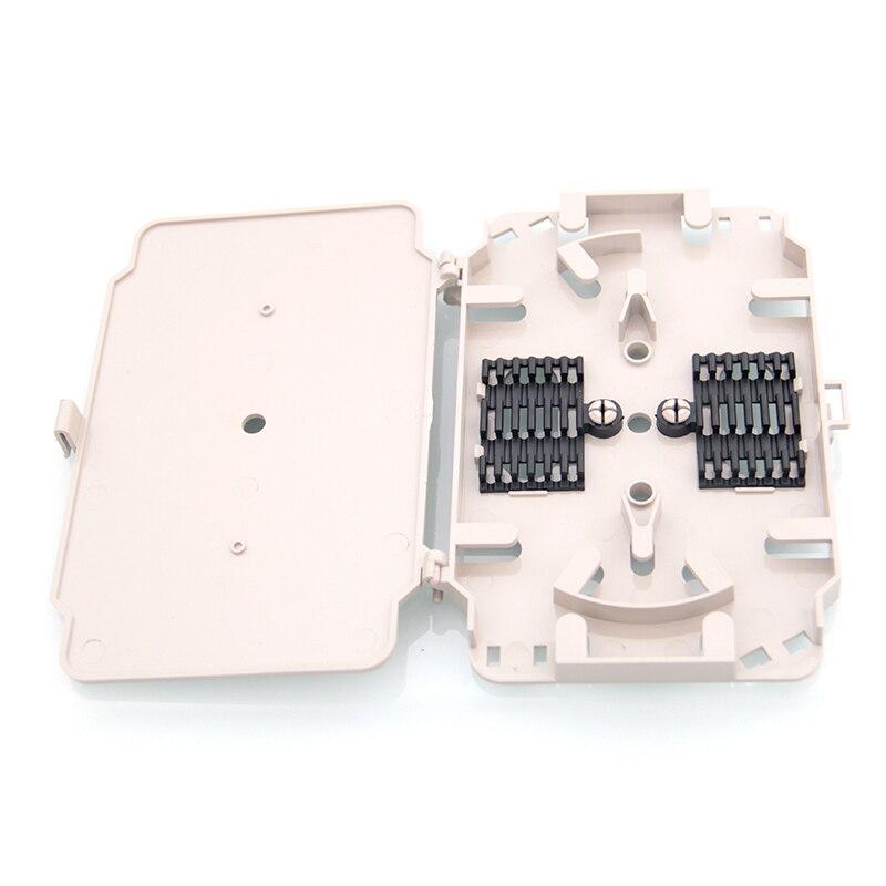 10PCS/packe 12cores fiber optic splice tray with ABS material Use FTTH Fiber Optic Termination Box fiber optic cable tray