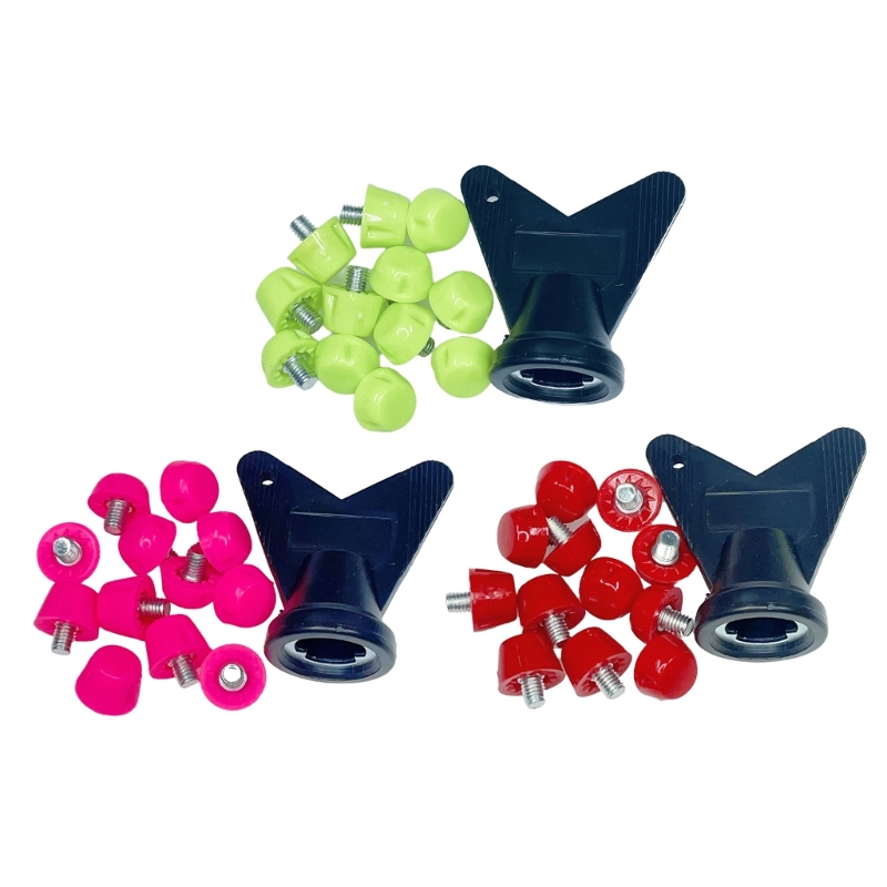 12 Stuks Voetbalschoen Vervanging Spikes 13 Mm/16 Mm Professionele Voetbalschoen Studs Voor 5 Mm Schroefdraad voetbal Schoenen