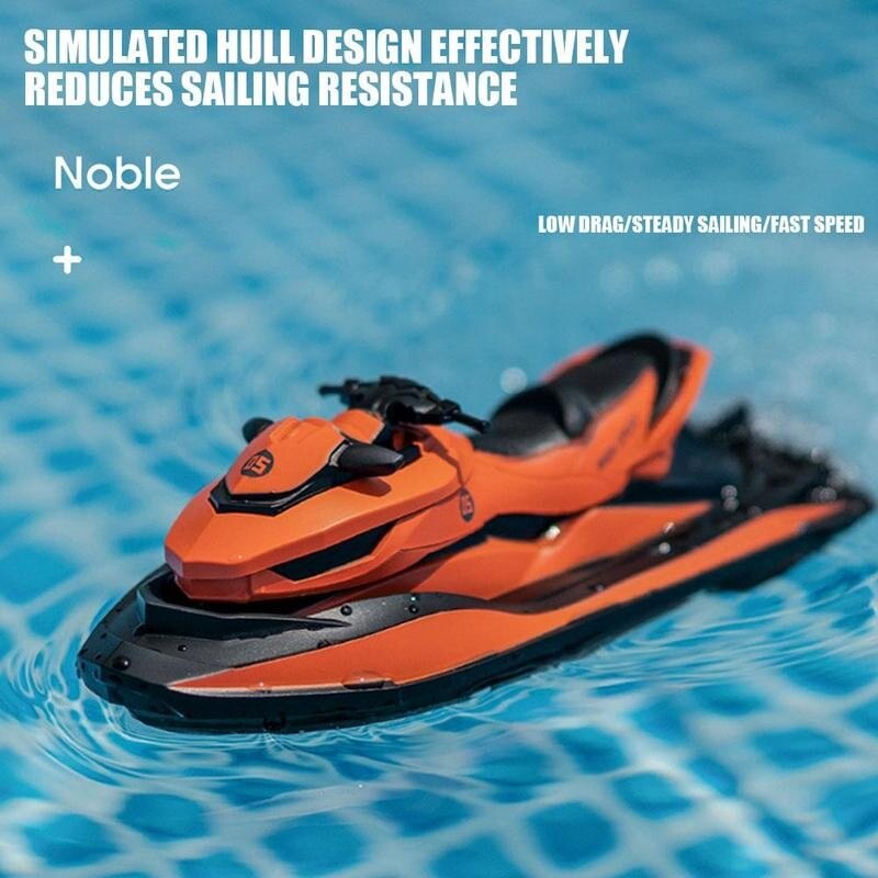 Mini RC Boat 2.4G High Speed Remote Control Motor Boat Summer Water Electric Remote Control Ship RC Boat Children Birthday