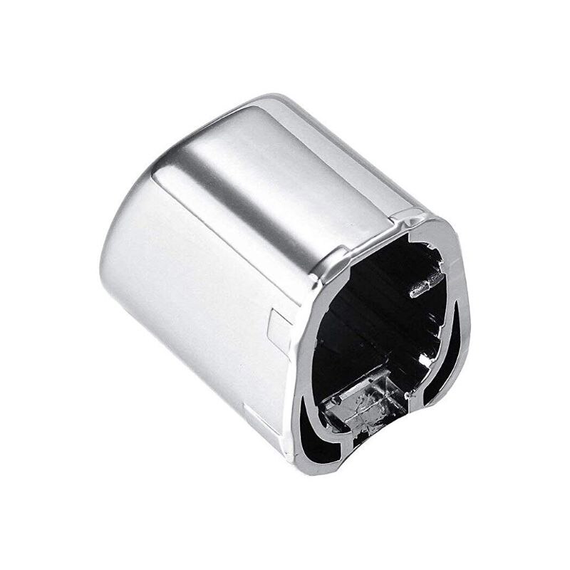 1pc bil handbroms spak parkering knapp lock krom dekoration skal bil styling