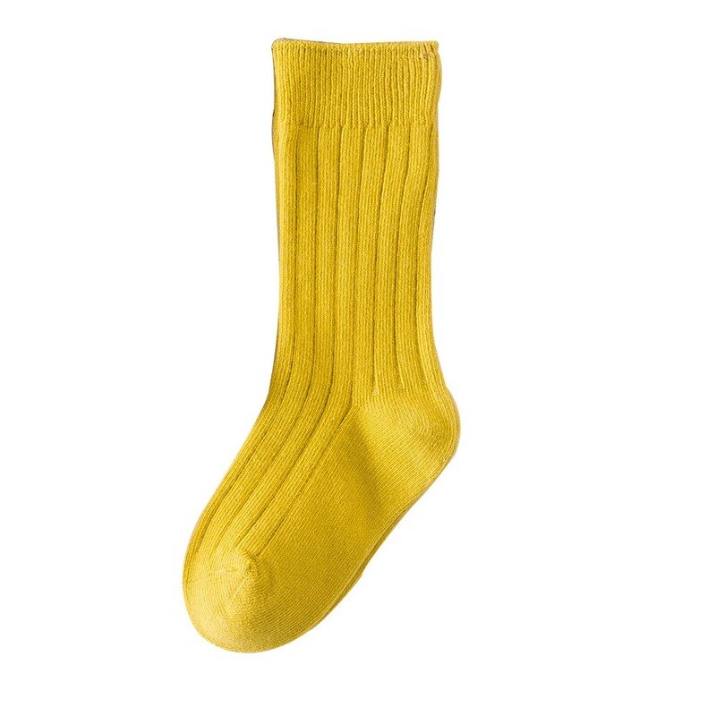 Baby Baby Kids Peuters Meisjes Jongens Kniekousen Been Warmer Herfst Winter Katoen Effen Gebreide Sokken Voor Baby Boy meisje 0-3Y