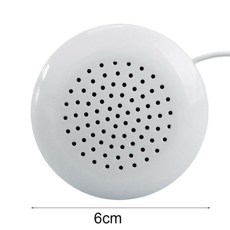 1Set 3.5 mm Plug Universal Mini Neck Pillow Speaker Pillow Player Accessories IPod Speaker MP4 Music MP3 Box Sound For IPho Y0F7
