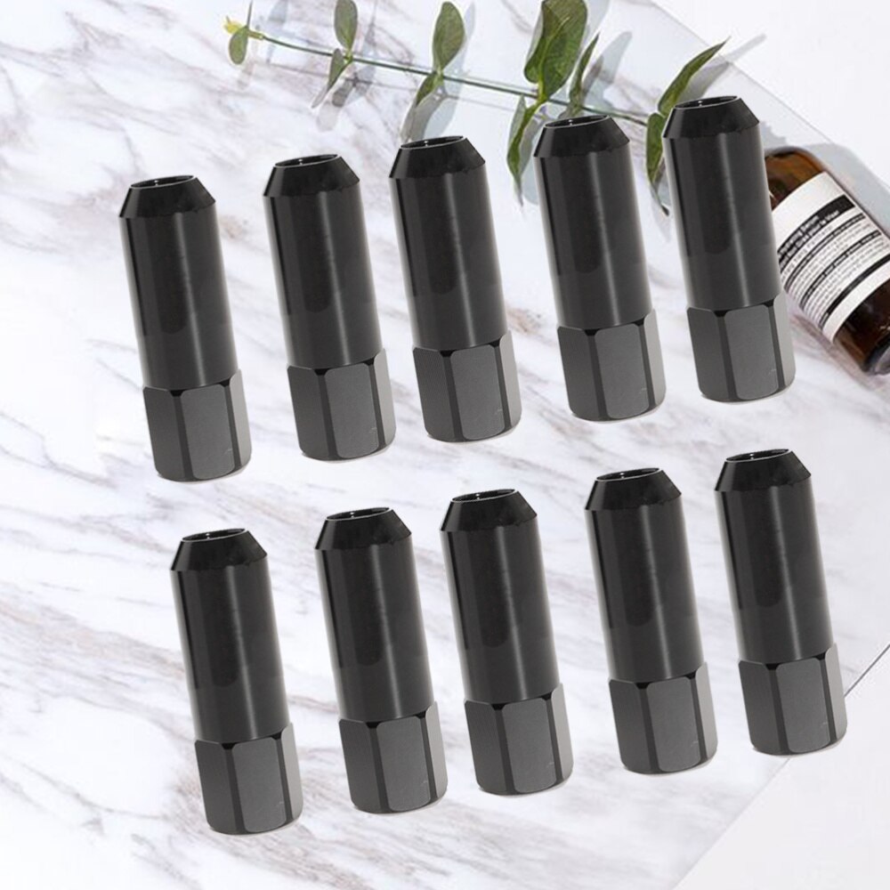 20Pcs Wheel Nut Cap Metal Solid Hub Screw Cover Bolt Rims Exterior Decoration for Car Vehicle Auto