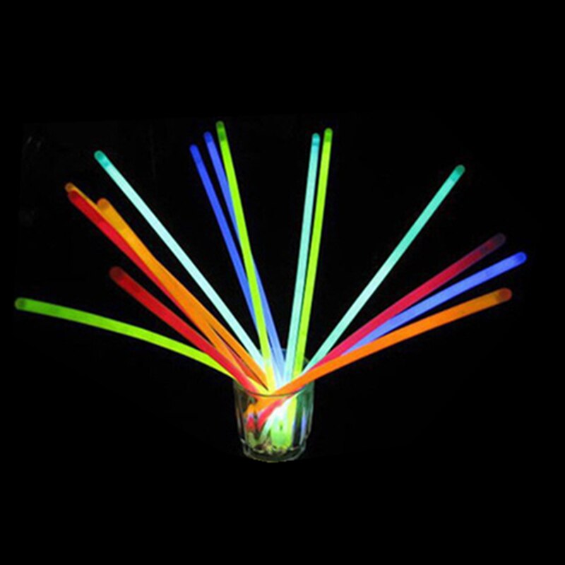 1/5Pcs 20Cm Lichtgevende Stok Glow In The Dark Diy Fluorescerende Armband Ketting Ambachten Kids Verjaardag Gunsten glow Feestartikelen