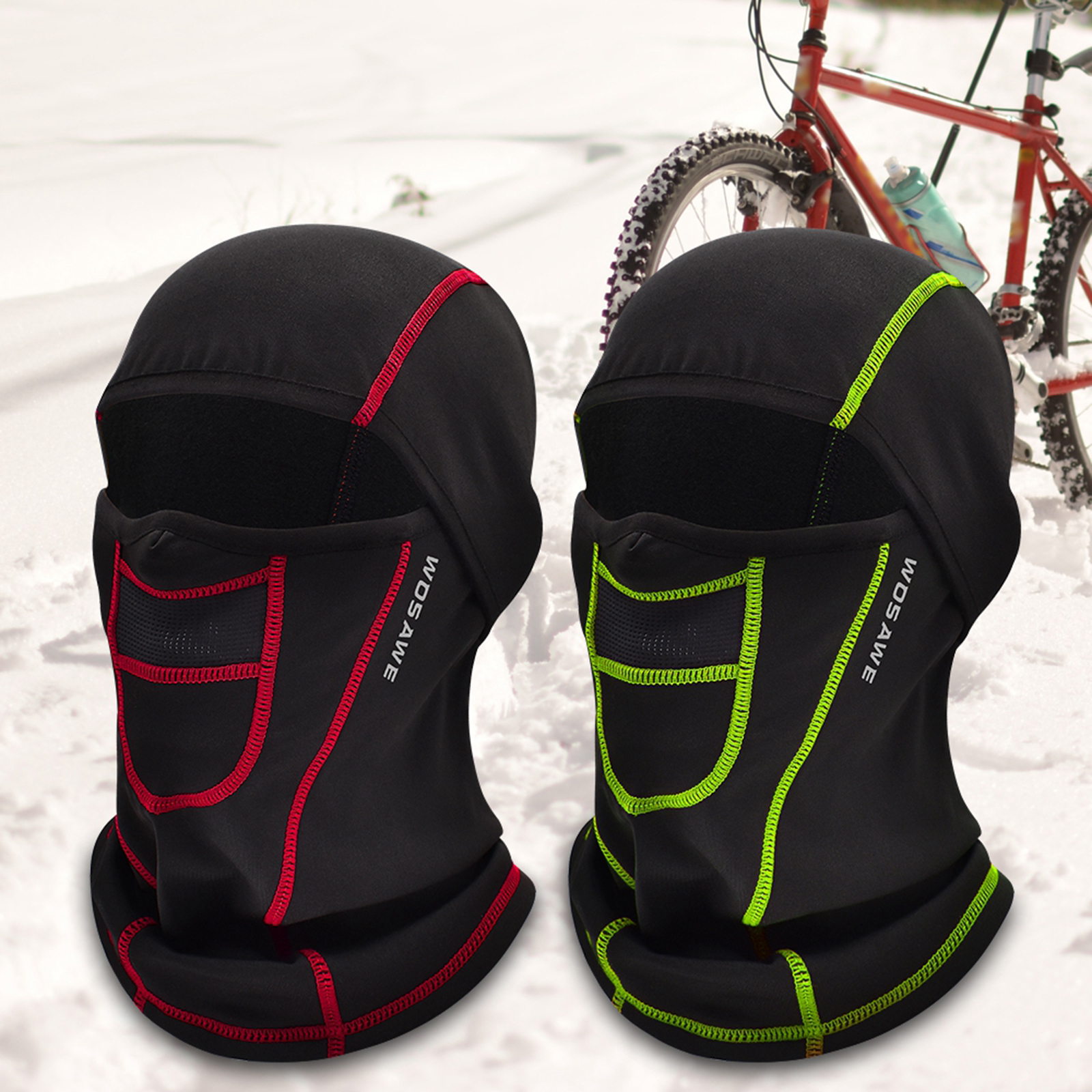 Damen herren winter ski sturmhaube motorrad nackenwärmer mütze mützen