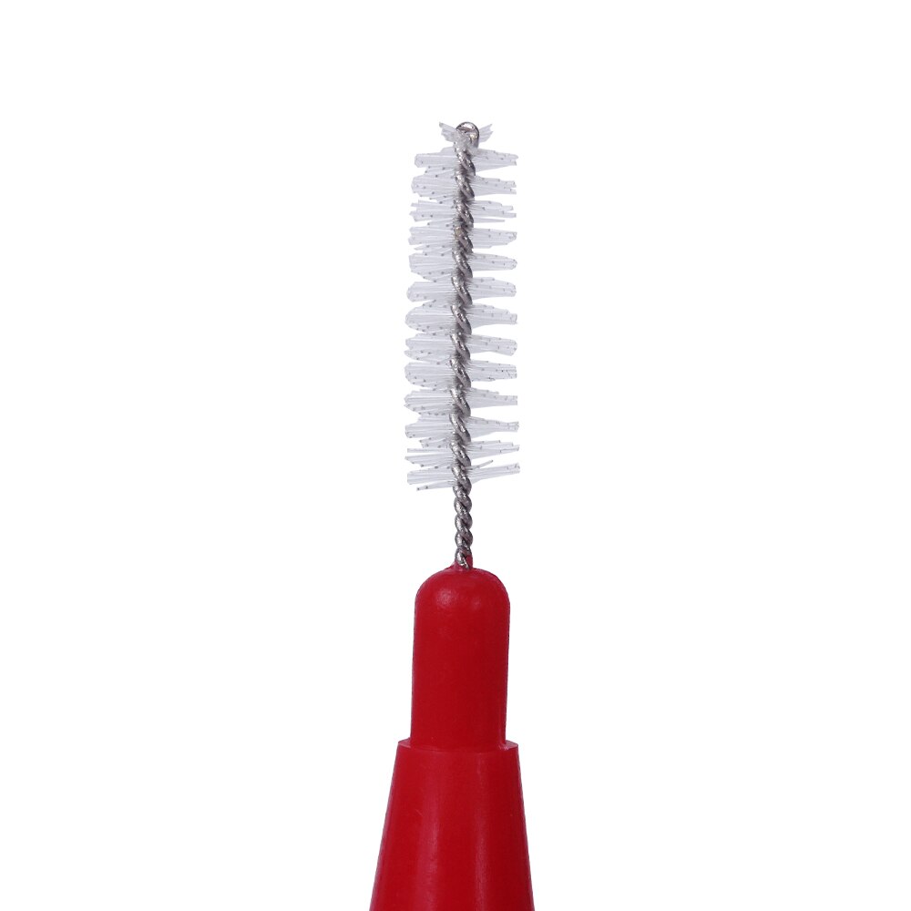 10 Stk/pak Dental Push-Pull Rager Orale Tandenstoker Gum Interdentale Tandenborstel Orthodontische Draad Borstel Tandenborstel