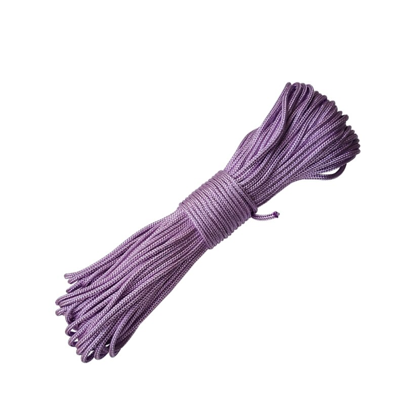 Dia 3 mm 5 10 20 30 metrów rdzeń spun linka spadochronowa smycz namiot liny dla Camping Clothesline DIY bransoletka: Srebrny / 20 m
