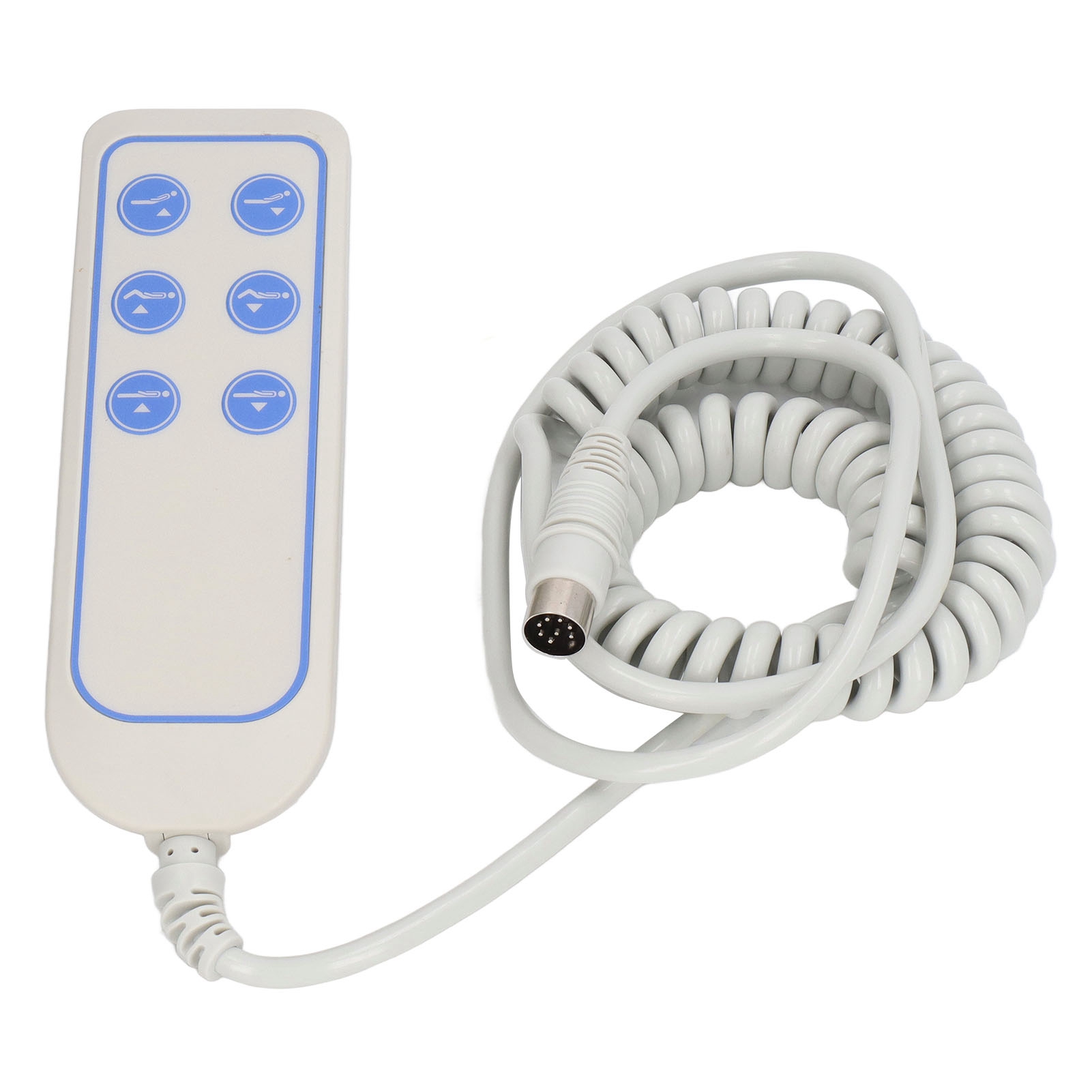 Bed Afstandsbediening Hefbed Controller Elektrische Pvc Ip66 Slijtvaste Stoel Handbediening Voor Ziekenhuis (8 Pin)