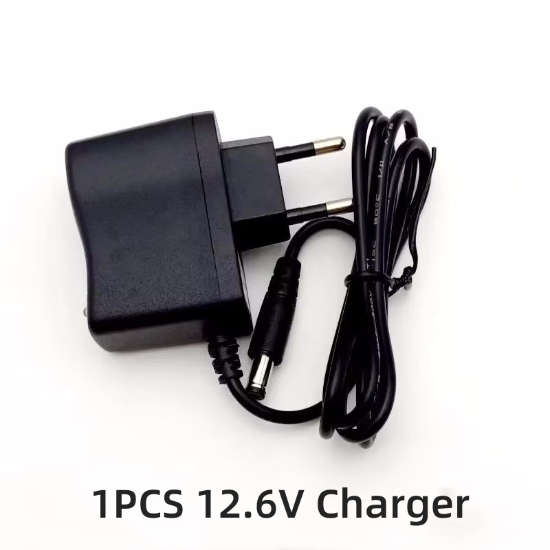 Batería recargable de iones de litio, destornillador eléctrico, taladro, mini herramienta de amoladora angular, 12V, 9800mAh,: Transparente