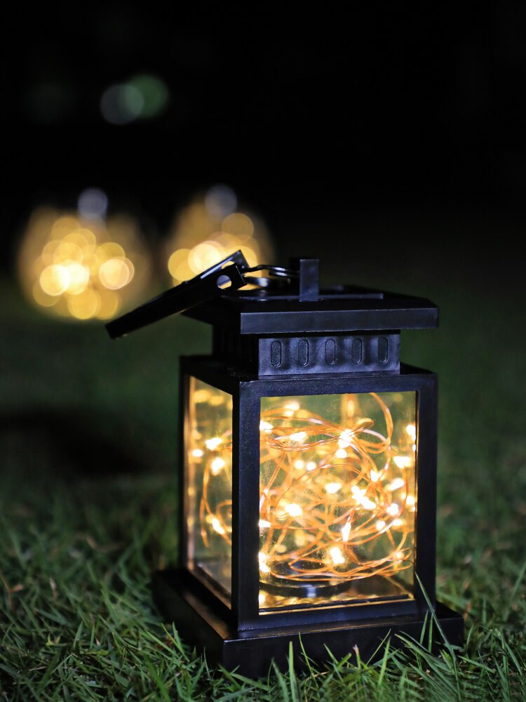 MOONSHADOW lampa słoneczna kwadratowe lampy ogrodowe na energię słoneczną na zewnątrz kwadratowe lampki na imprezę balkon oświetlenie świąteczne