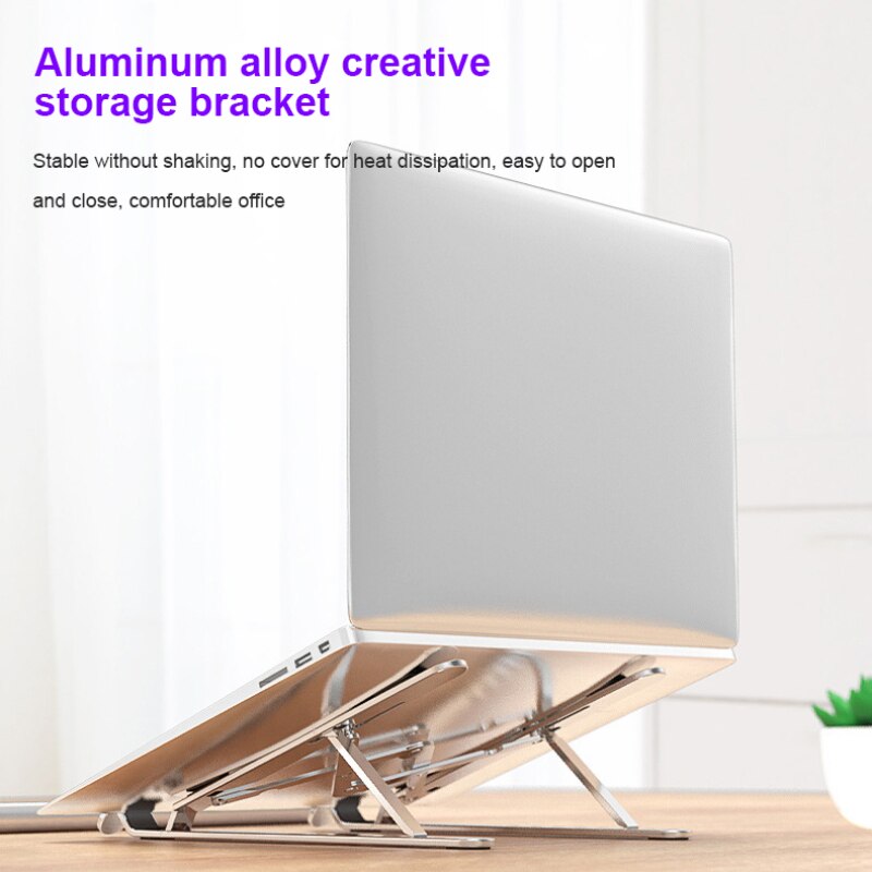 Lightweight Tablet Bracket Protable Laptop Stand Aluminum Alloy Laptop Holder Laptop Accessories Suporte Notebook Monitor Stand