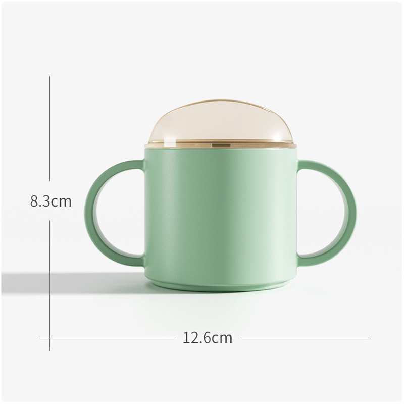 Vasos para beber para bebés, taza de alimentación para niños pequeños, aprender a beber leche, agua, vasos de entrenamiento resistentes a las caídas