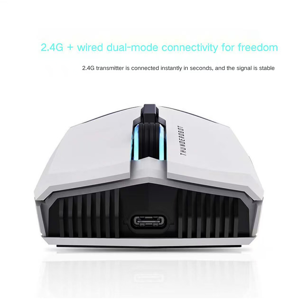 Neue ThundeRobot ML702 2,4G Wired Dual Maus Gamer 8000DPI für Gaming Büro Computer Laptop PC Tablet Drahtlose maus
