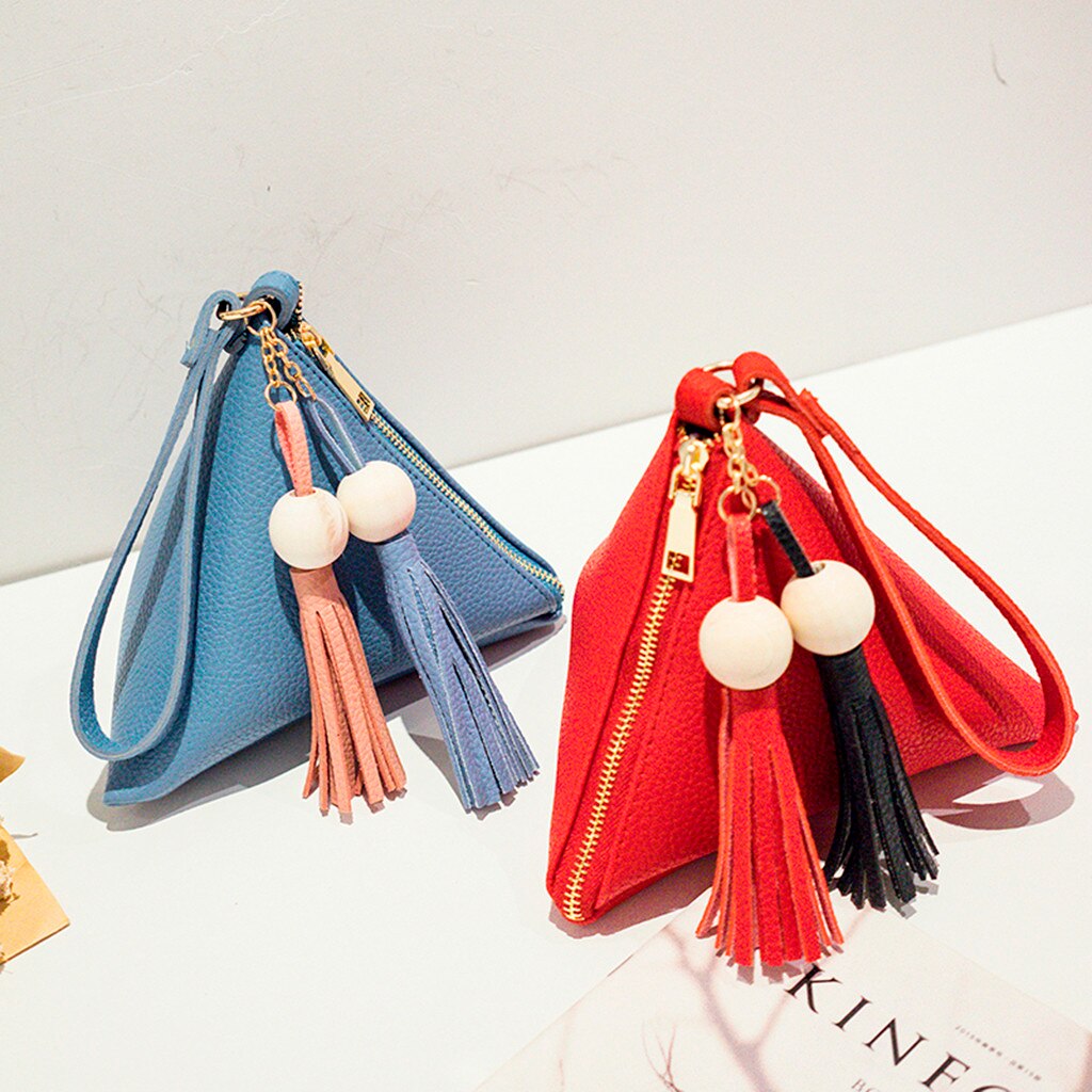 Sac à main pour femmes porte-clés décontracté frange en cuir Mini pochette sac à main sac à main paquet de téléphone mini sac clés portefeuilles #35