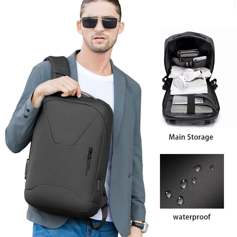 BANGE Neue Männer Anti Diebstahl Wasserdicht Laptop Rucksack 15,6 Zoll Tägliche Arbeit Business Rucksack Schule rucksack mochila für frauen