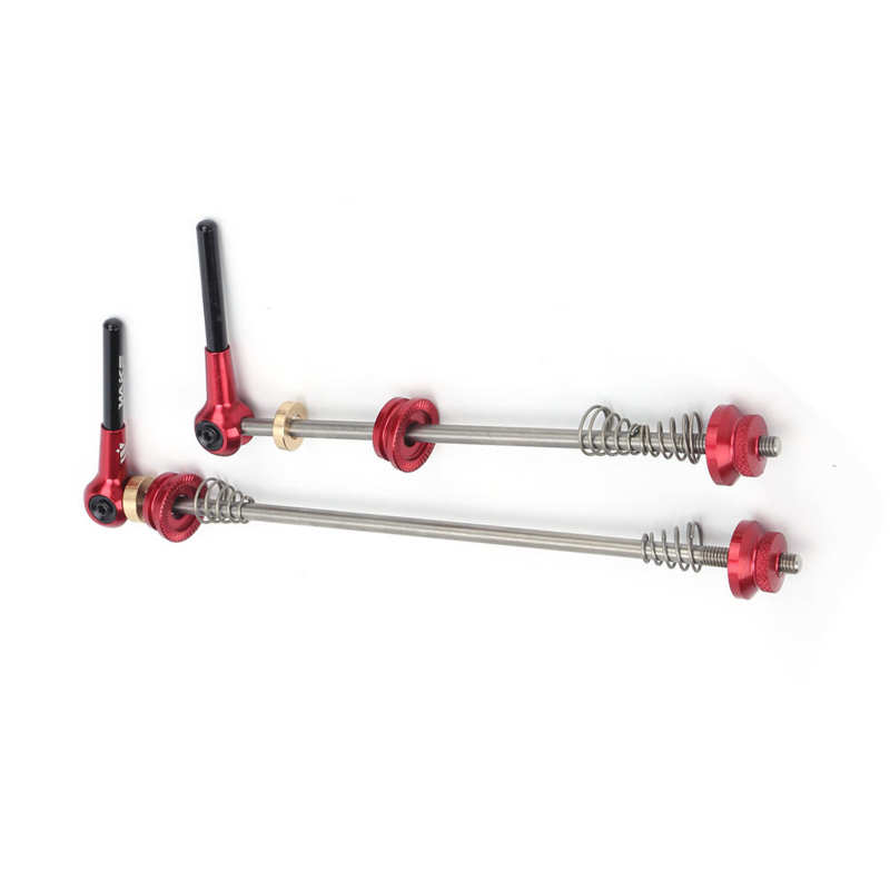 Bicycle Quick Release Skewer Mountain Bike Front Rear Quick Release Lever Skewer Bike Wheel Hub QR Skewer Rod
