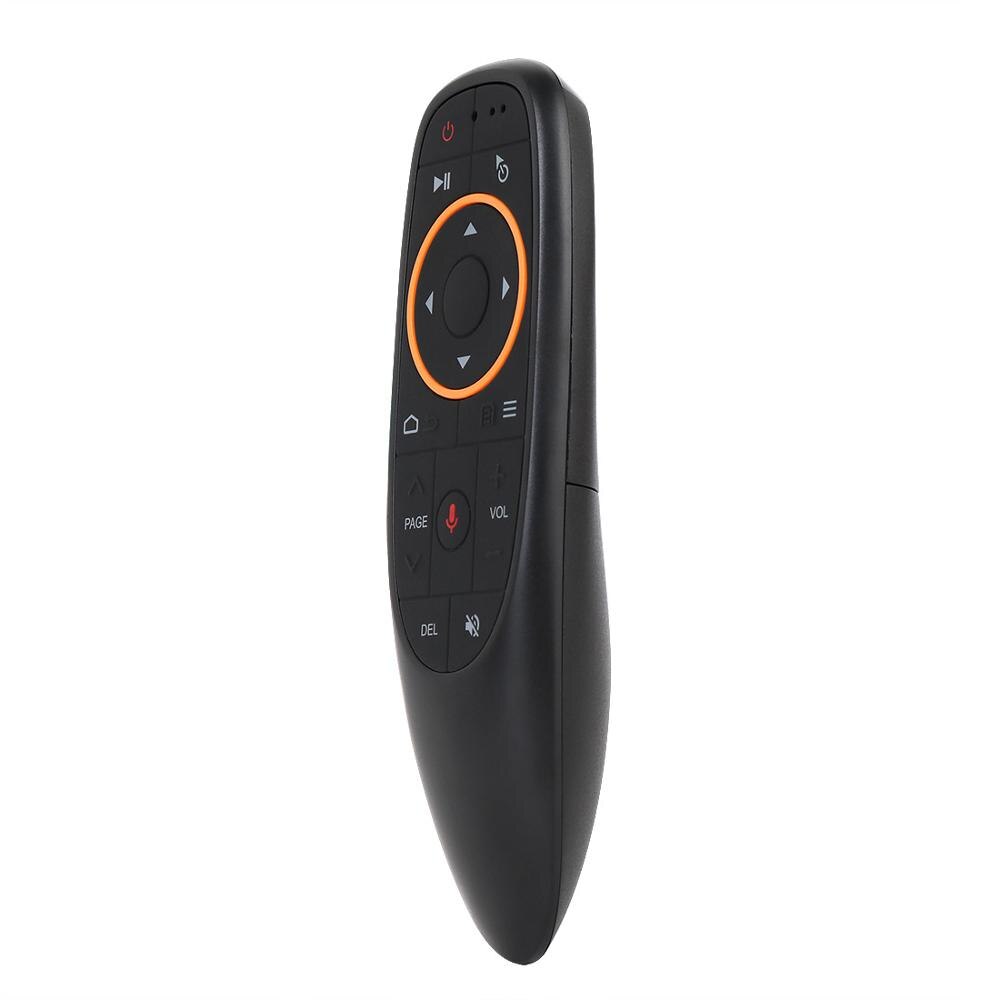 2.4G sans fil Air souris G10 voix télécommande Microphone Gyroscope IR apprentissage pour Android tv box X96 AIR HK1 H96 MAX MINI