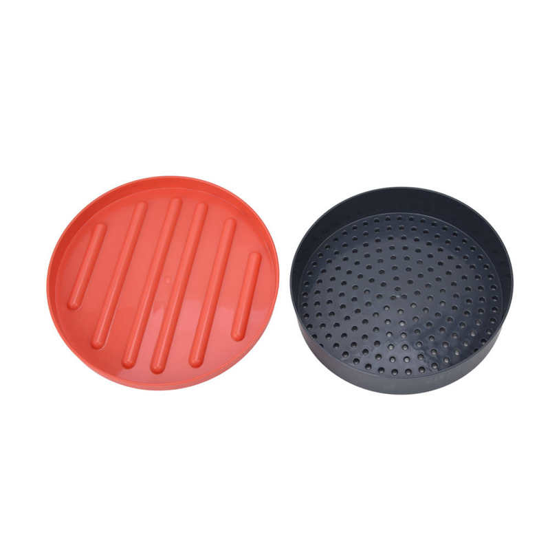 Microwave Steaming Container Kitchen Microwave Vegetables Cooker Stackable for Home