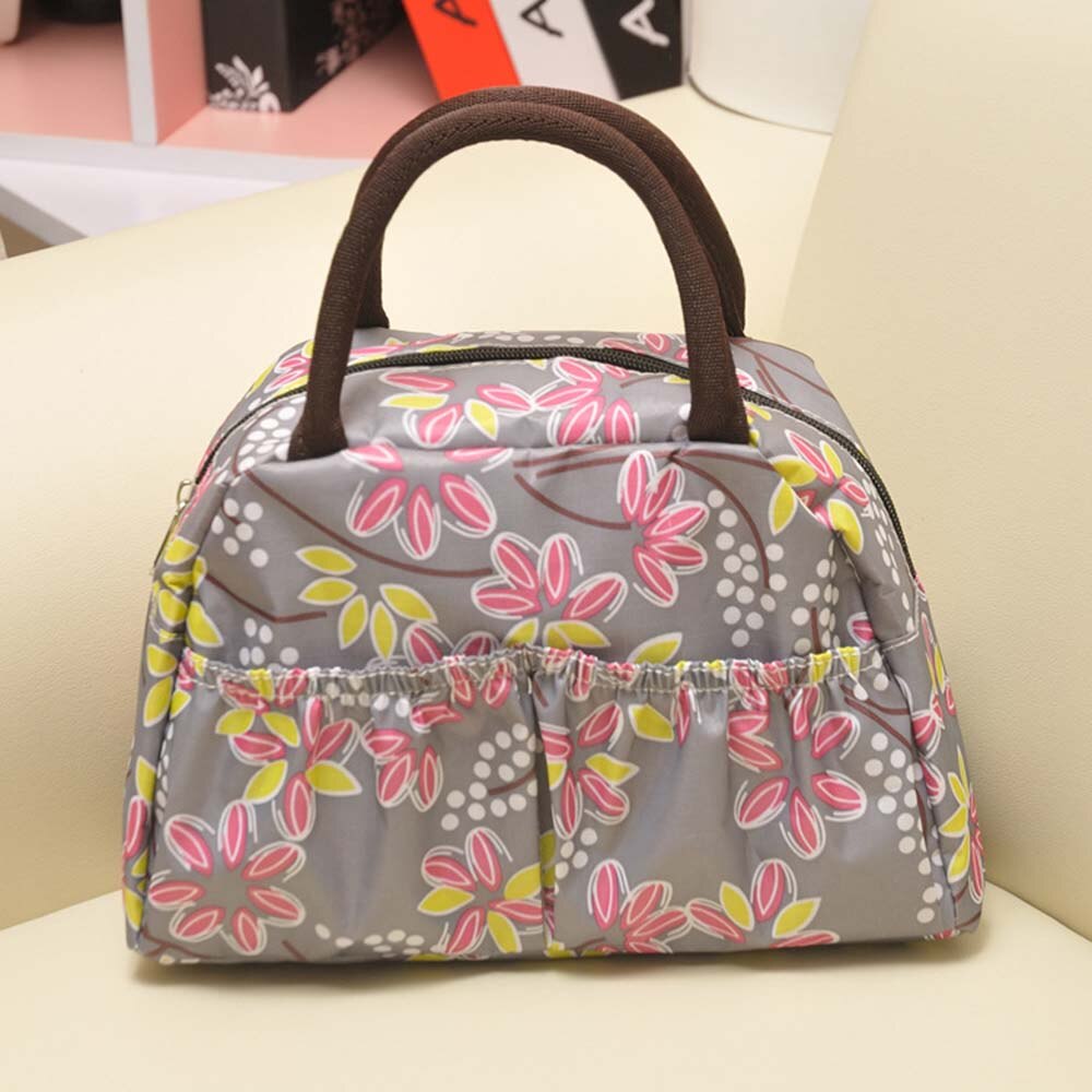 Handbag Small Bag Waterproof Printed Lunch Bag Bag Hand Carry Female Bag Storage Bag 31506: 14