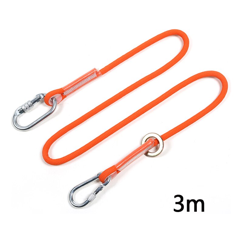 High Altitude Protective Safety Belt Nylon Sling Belt With Hook High Strength Wearable Anti Fall Off: safety rope C3m