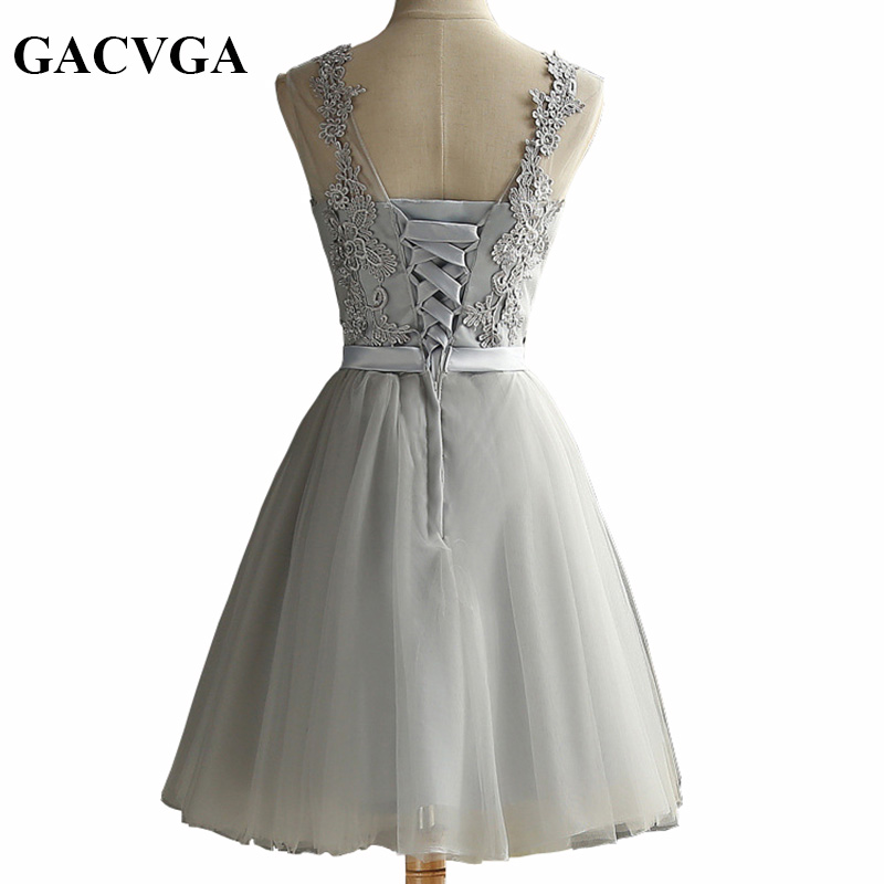 Gacvga elegante Spitze Sommerkleid ärmellose schöne kurze Kleid für Frauen sexy schlanke Weihnachts feier Kleider Vestidos