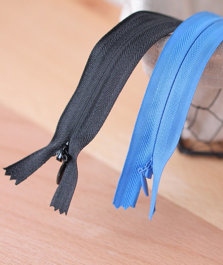 70cm(28") Length Nylon Fabric Invisible Zippers Cl... Grandado