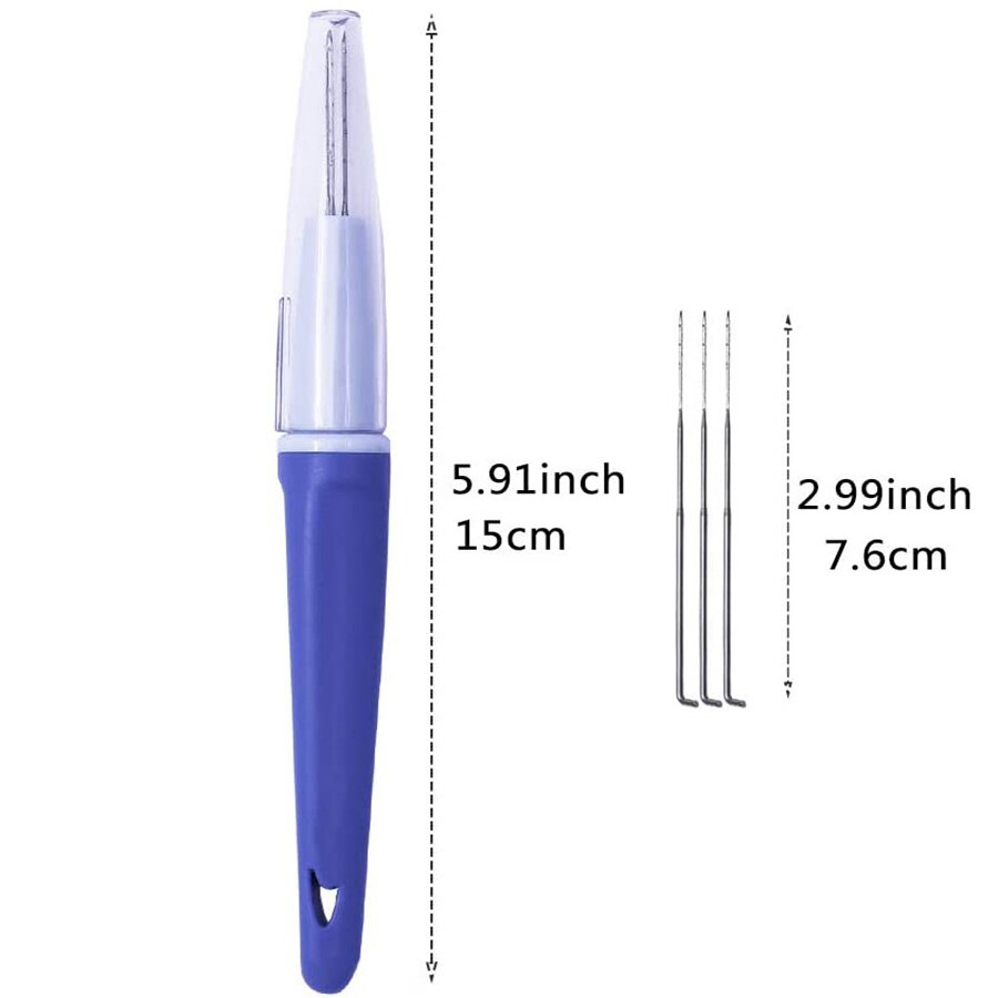 Outils en feutre de laine avec 3 aiguilles, 1 pièce, outil de poinçonnage artisanal avec doigts