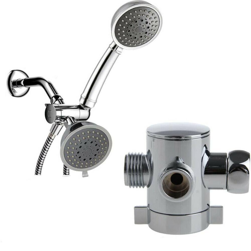 3-- weg multifunctionele douchekraan met snel openende waterverdeler voor badkamer en huishoudelijke artikelen