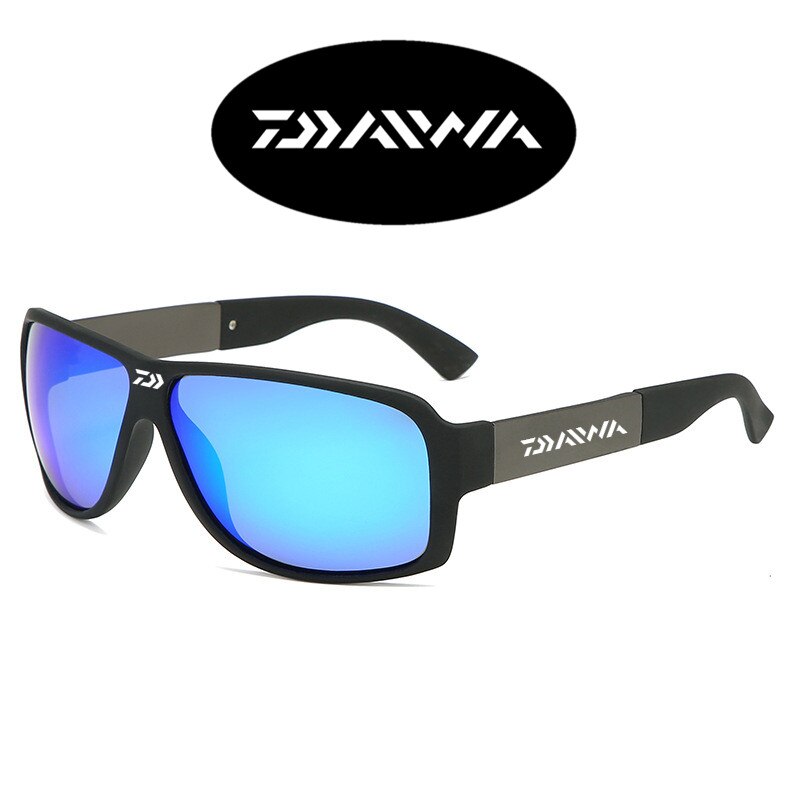 Mænd briller cykling klatring solbriller polariserede briller daiwa fiskeglas udendørs sportsfiskeri solbriller 600#: Fotofarve 03