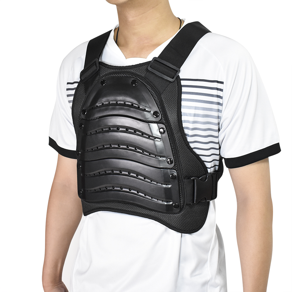 Wosawe motorcykelväst jackor ryggskydd vuxen axel ryggrad bröstskydd moto ridning snowboard downhill kroppsskydd