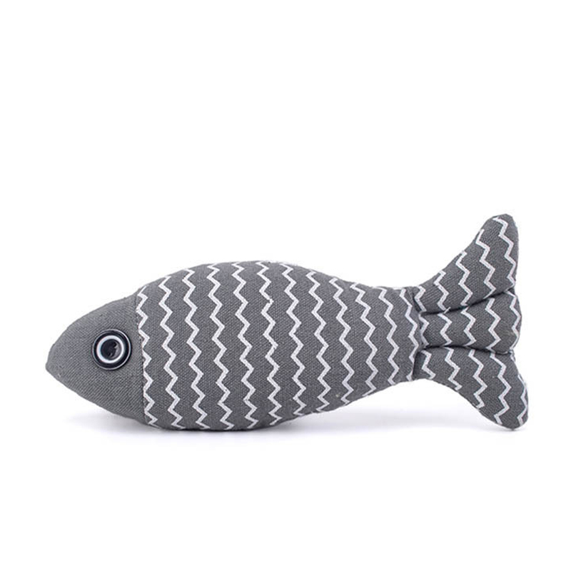 Catnip gato peixe brinquedo animais de estimação suprimentos para gato bonito brinquedos dentes moagem simulação interativa peixe gato hortelã brinquedo para gatinho: Cinza