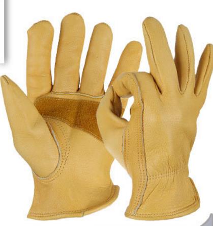 Retro Leisure Handschoenen Moto Rcycle Handschoenen Locomotief Lederen Handschoenen Unisex Moto Handschoenen Geel