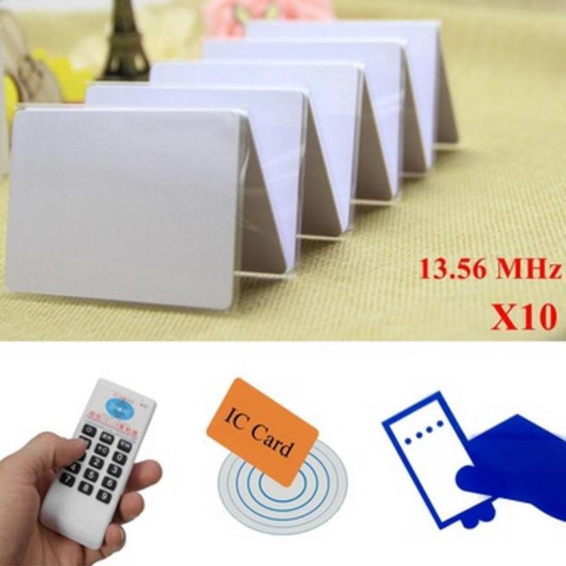De Frecuencia 125Khz-13,56 MHZ duplicador copia clonador RFID tarjeta NFC IC lector y escritor de Control de acceso Etiqueta de tarjeta duplicador
