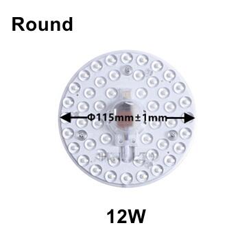 36W 24W 18W 12W Led Ring Panel Cirkel Licht SMD2835 Led Ronde Plafond Boord Cirkelvormige lamp Board AC220V 230V 240V Led Licht: Round 12W 220V / Warm White Updated