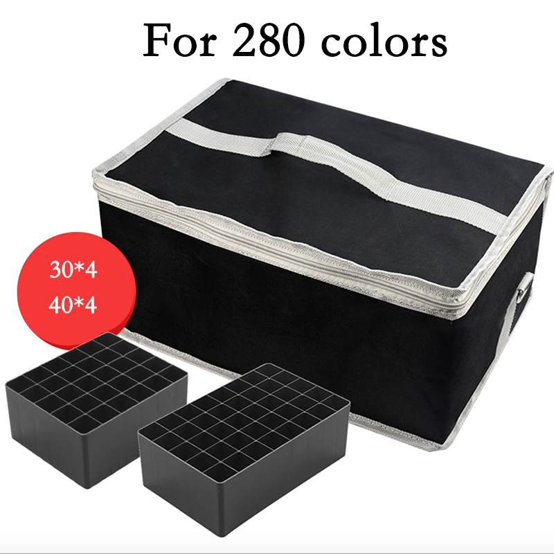 Bolsa para rotuladores de 280/220/170/168/80/60/40/30 piezas, bolsa para marcadores, artículos para la mochila del colegio, sin marcadores, estuches para lápices