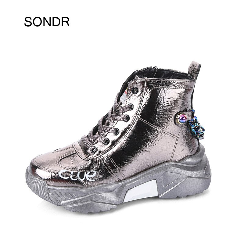 Winter Schoenen Vrouwen Mode Platform Sneakers Met Bont Dames Chunky Pluche Schoeisel Hoge Top Vrouwelijke Warme Zapatos De Mujer