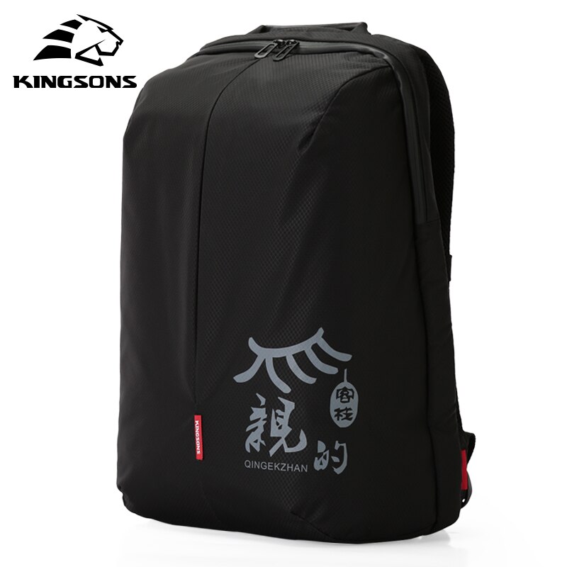 Kingsons Frauen Rucksäcke Patent 15'' Rucksack unisex Schule Tasche Nylon taschen Reise Mochila