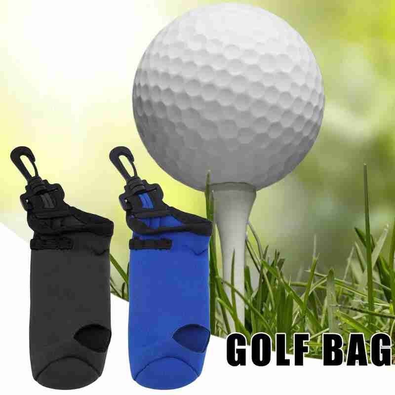 1pc golfbag bærbar liten holder som bærer lagring utendørs sak svivel belte midjeunderholdning med klips  f6 c 9