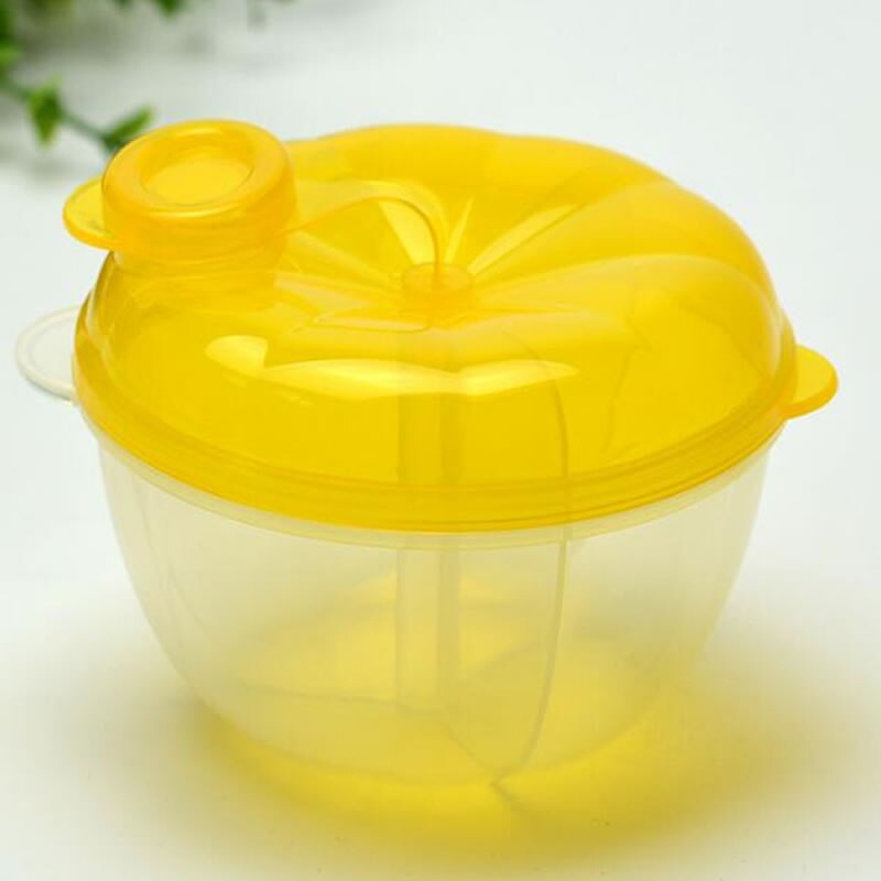 Caixa de feijão de armazenamento de alimentos para bebê portátil leite em pó de fórmula dispensador de bebê crianças da criança recipientes de comida de armazenamento: huang