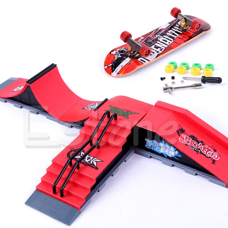 Skate Park Ramp Parts Fingerboard Finger Board Boys Games Ultimate Parks A-E