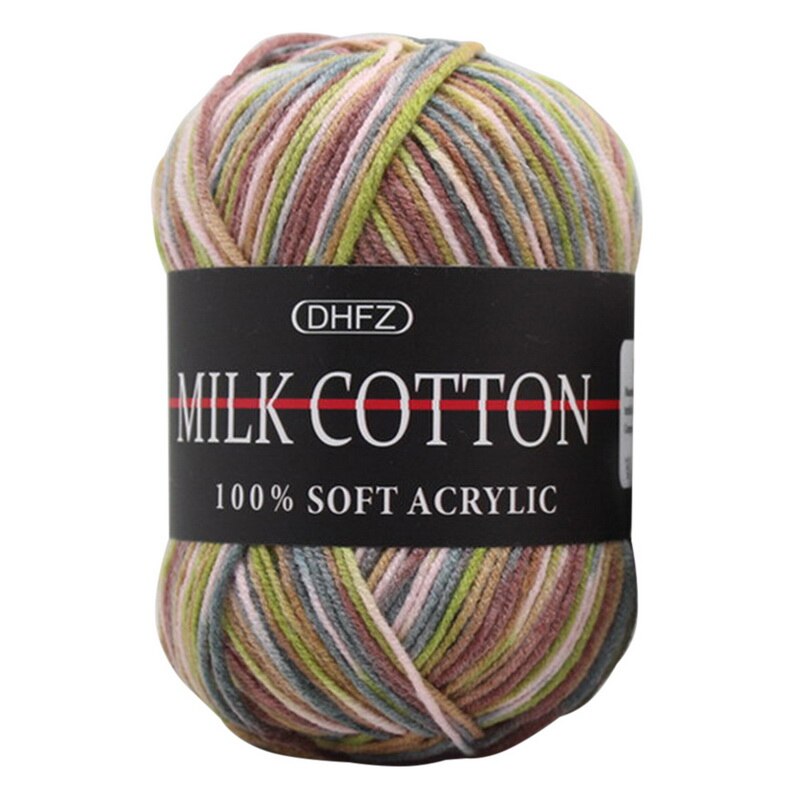 Baby Milk Cotton Yarn Crochet Yarn For Knitting Wool Yarn Warm Chunky Yarn For Children Hand Knitted Yarn Knit Blanket Sweater