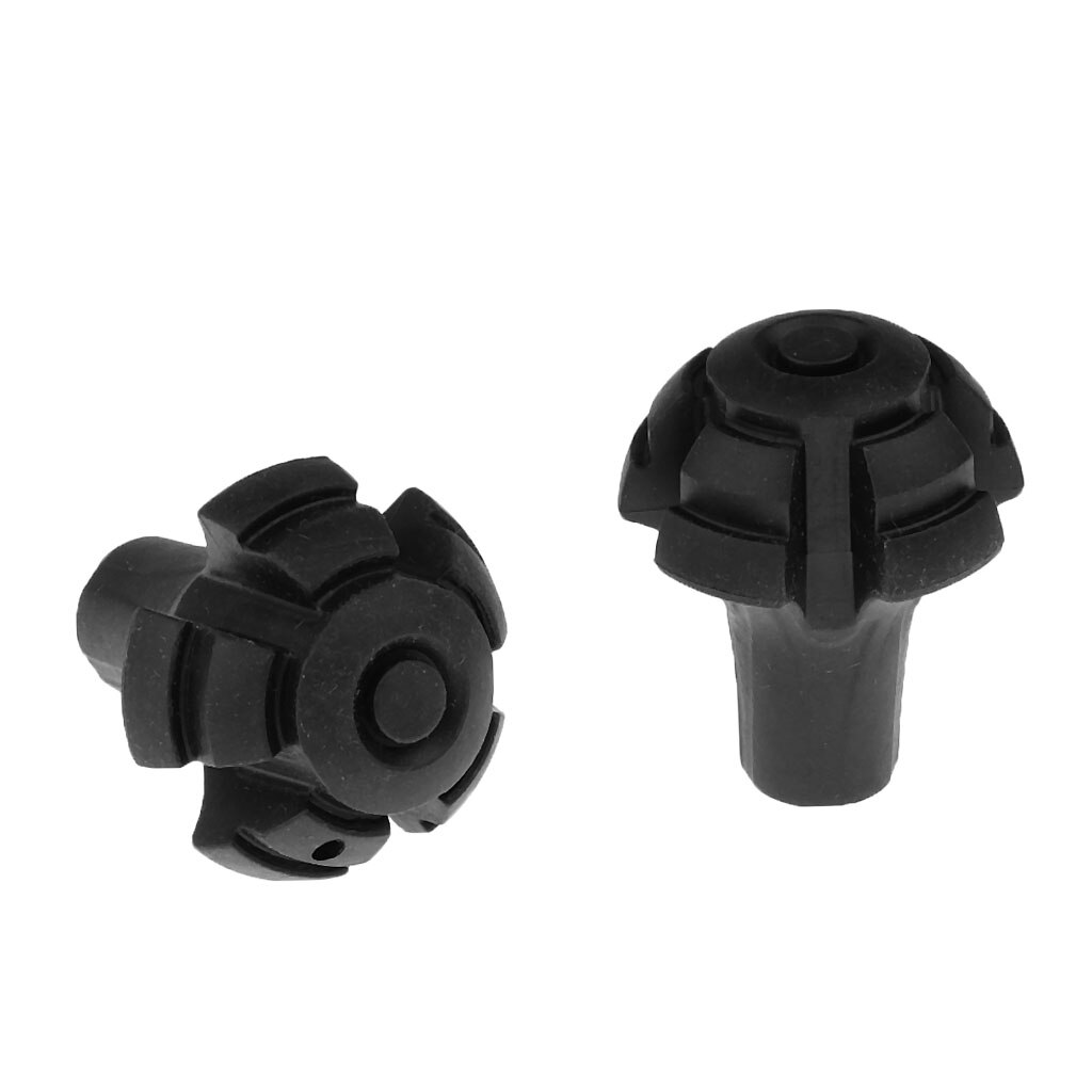 Walking Pole Rubber Tip End Caps Outdoor Trekking Hiking Stick Accessories