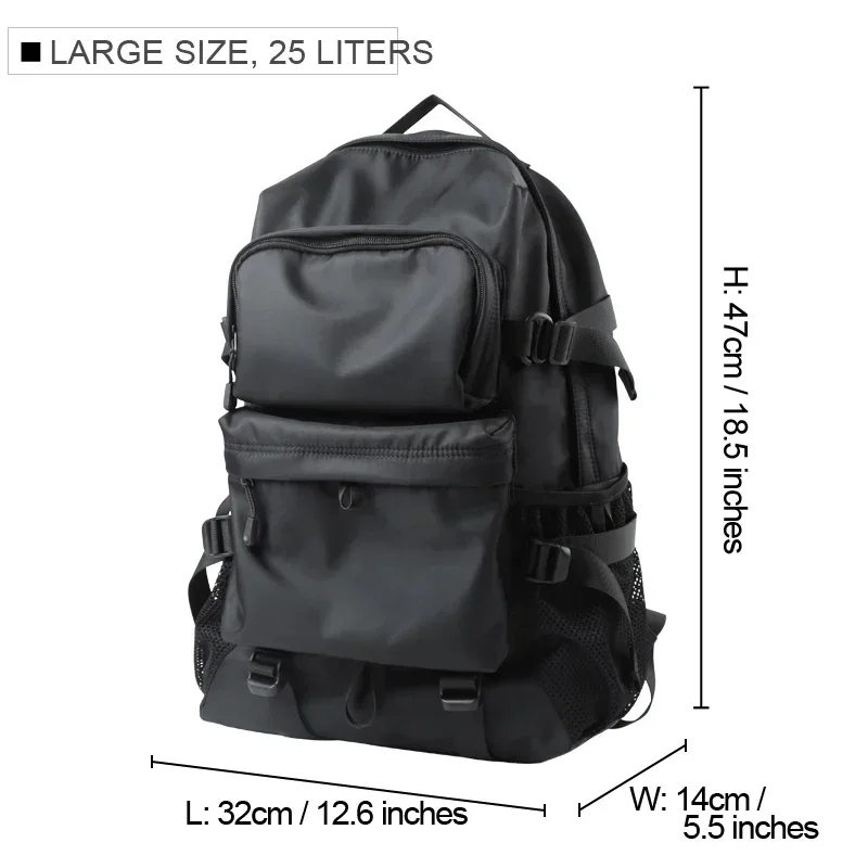 Verkoop goed Casual Street Style Mannelijke Rugzak Grote Capaciteit 17 inch Laptop Reisrugzak Tiding University College Schooltas