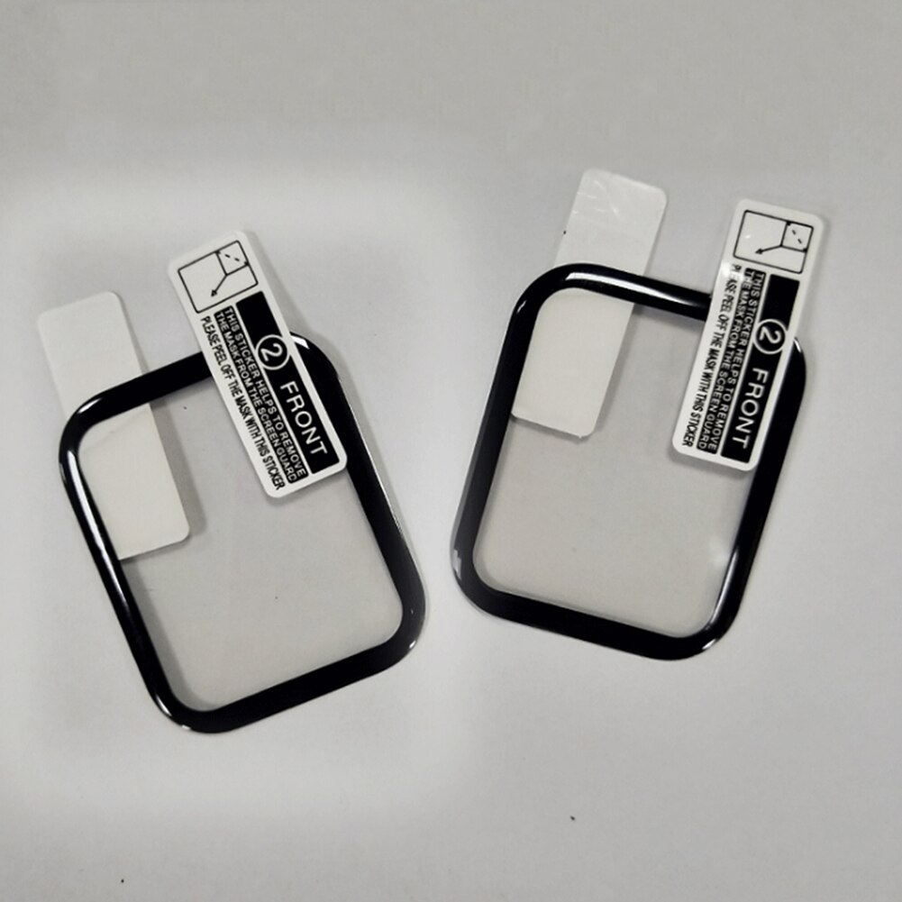 2 Stuks Guard Anti Scratch Slijtvast Volledige Dekking Glas Film Vervanging Hd Beschermende Horloge Screen Protector Voor Xiaomi