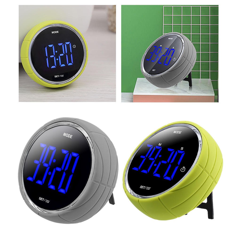 Digital Timer for Kids Magnetic Back Big LCD Display Loud Alarm Minute Second Count Up count down For Classroom, Exercise