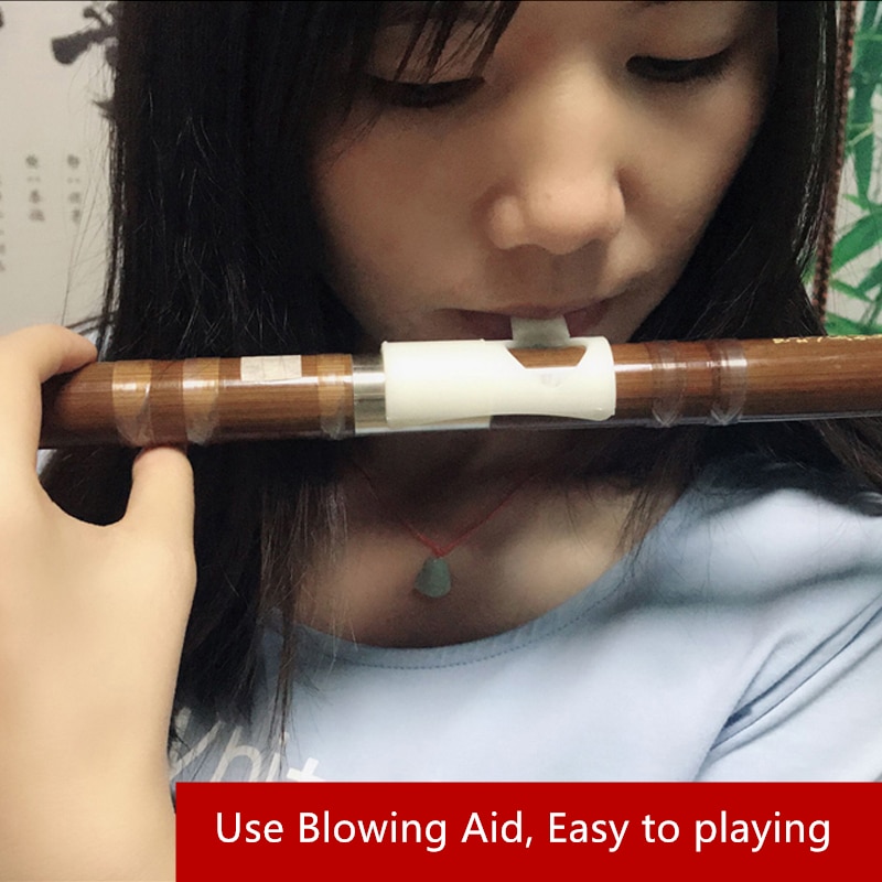 Flauta de bambú de Dizi, instrumentos musicales tradicionales chinos para principiantes, clave C D E F G, ayuda para soplar flauta transversal