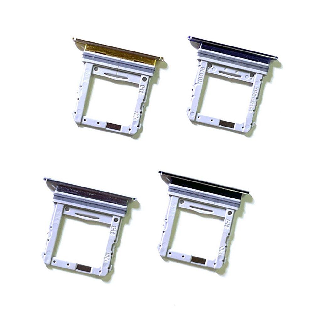 Accessori per telefoni Slot per scheda SIM per Samsung Galaxy Z Flip 5G F7000 supporto per vassoio di ricambio